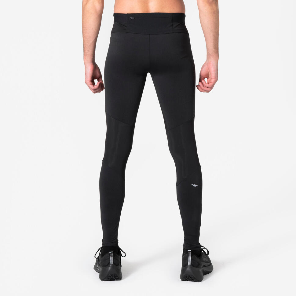 KIPRUN Run 500 Warm Men's Running Tights - Black