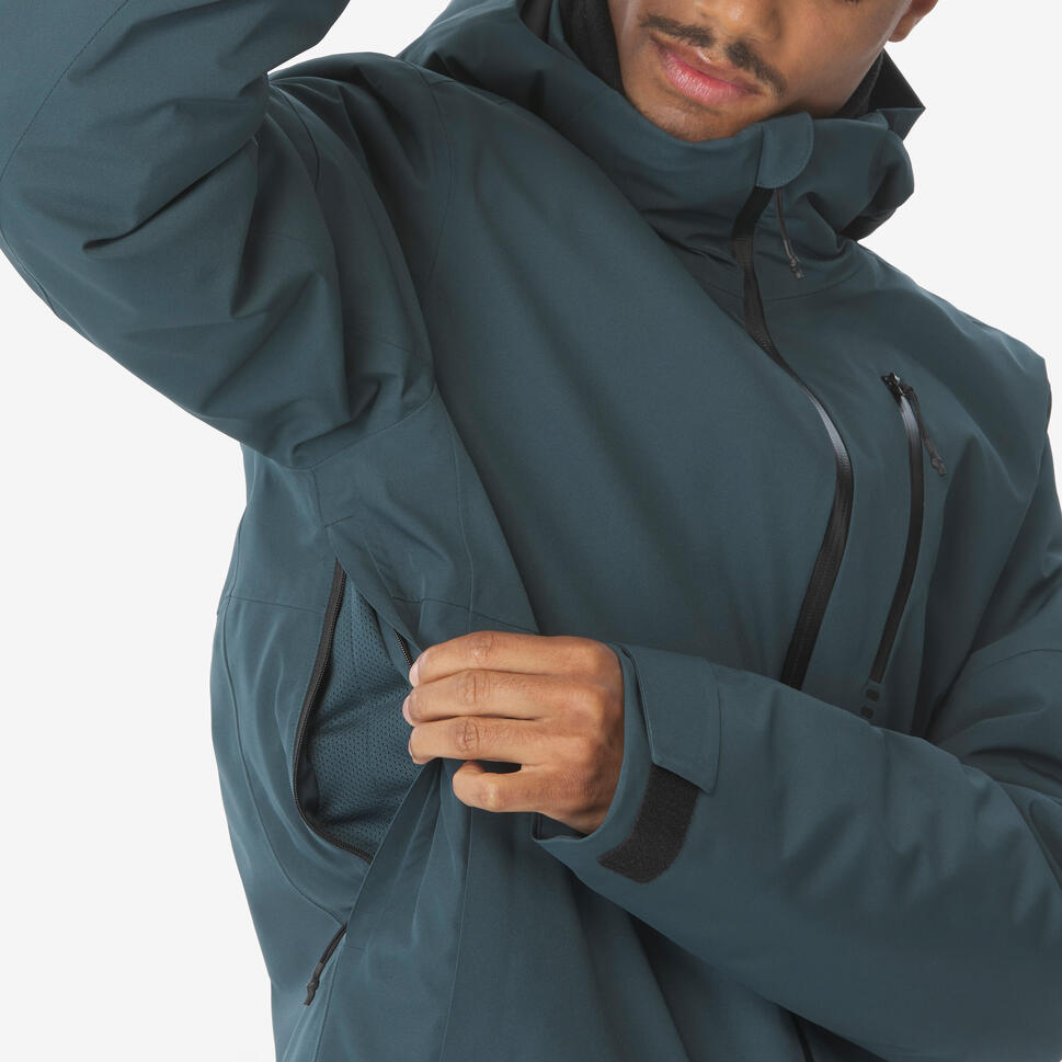 Quechua Men’s 500 Waterproof Ski and Snowboard Jacket