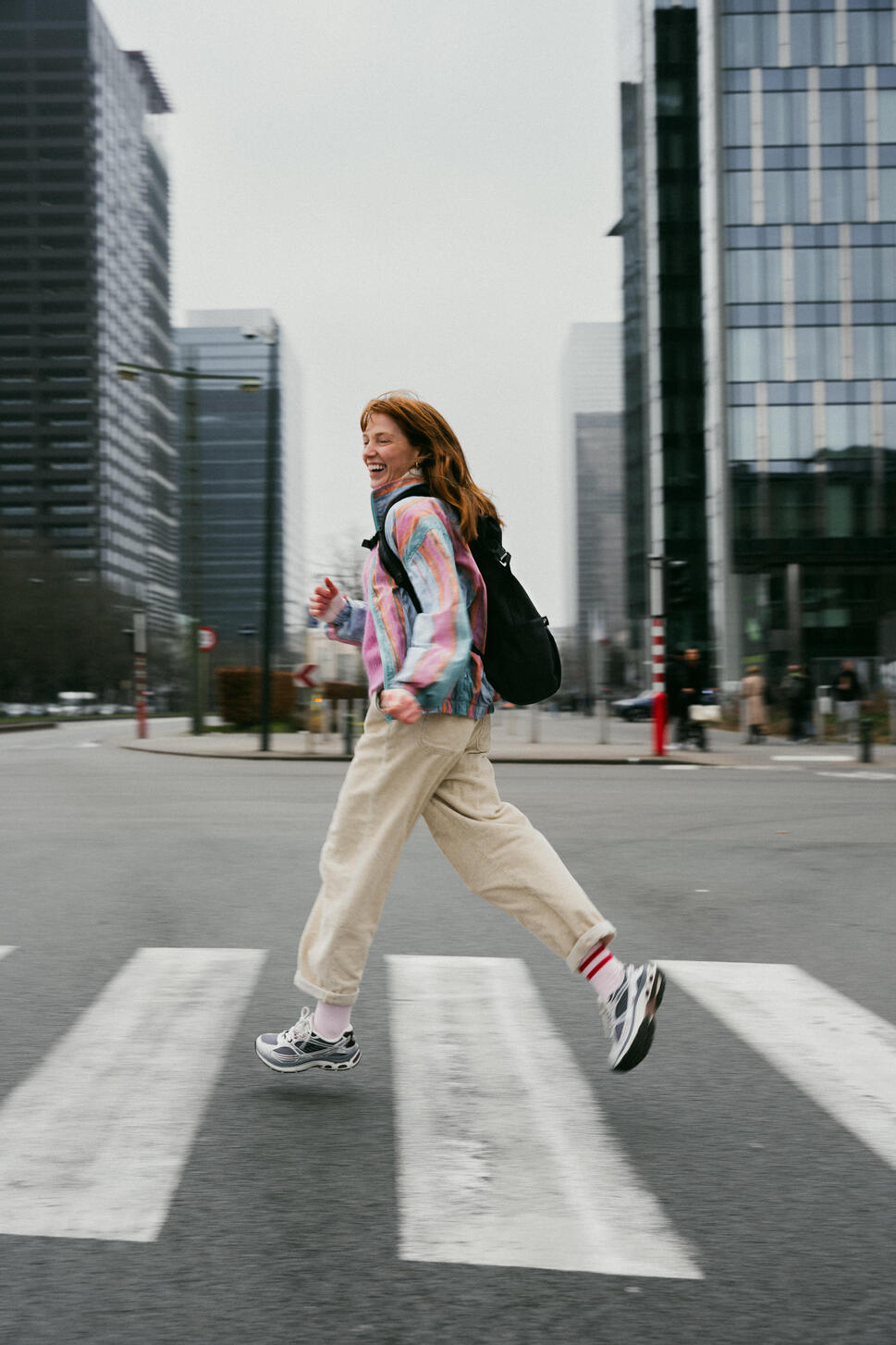 Roll-top backpack with laptop pocket, Commute 900 29L