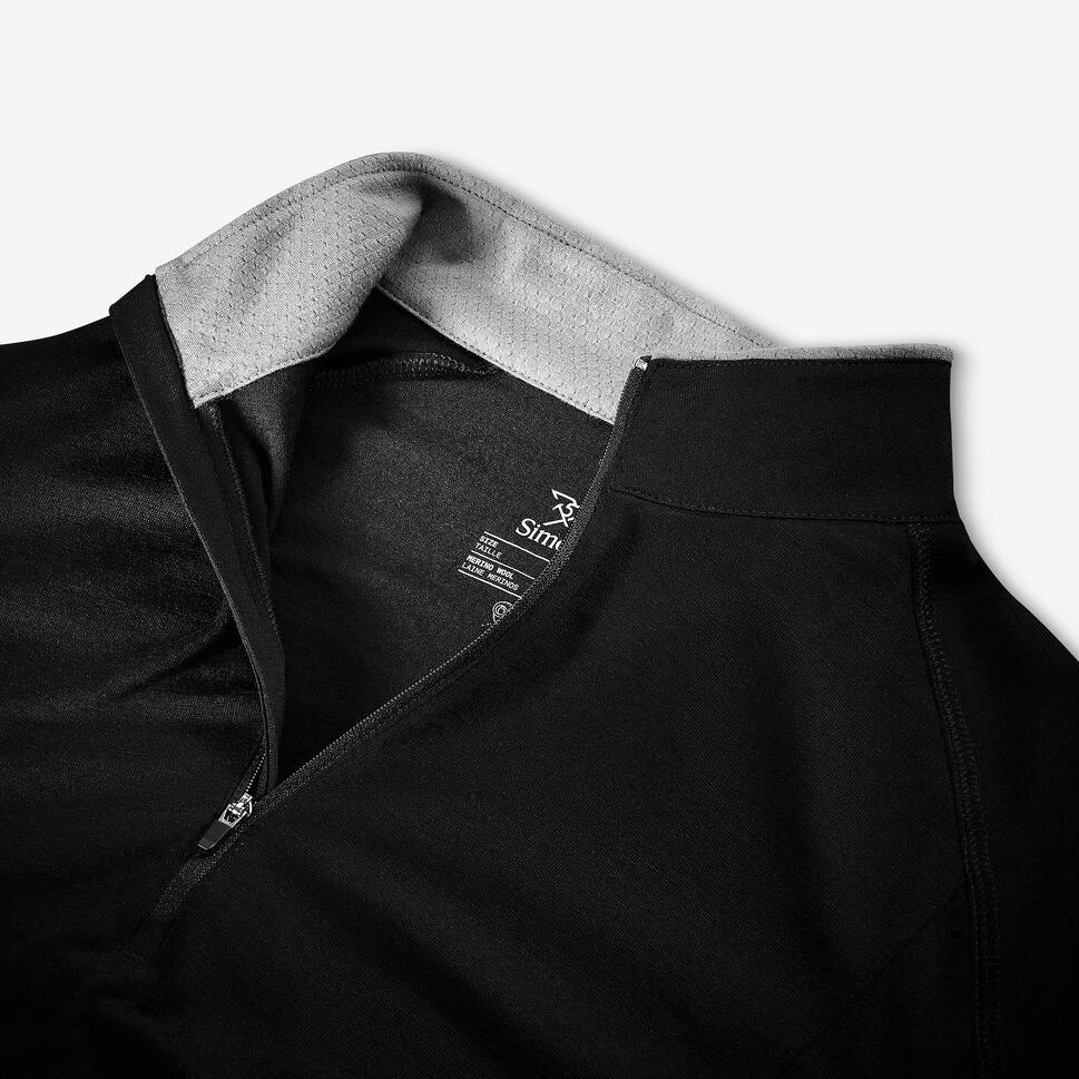 Simond Men’s 1/2 Zip  Long-Sleeved Merino Wool Shirt