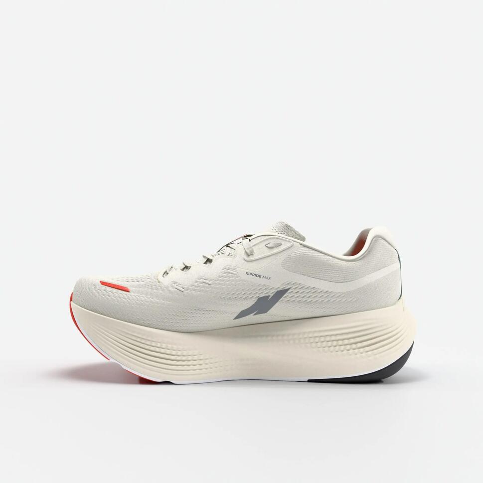 Kiprun Kipride Max Men's road running shoes - White/Orange