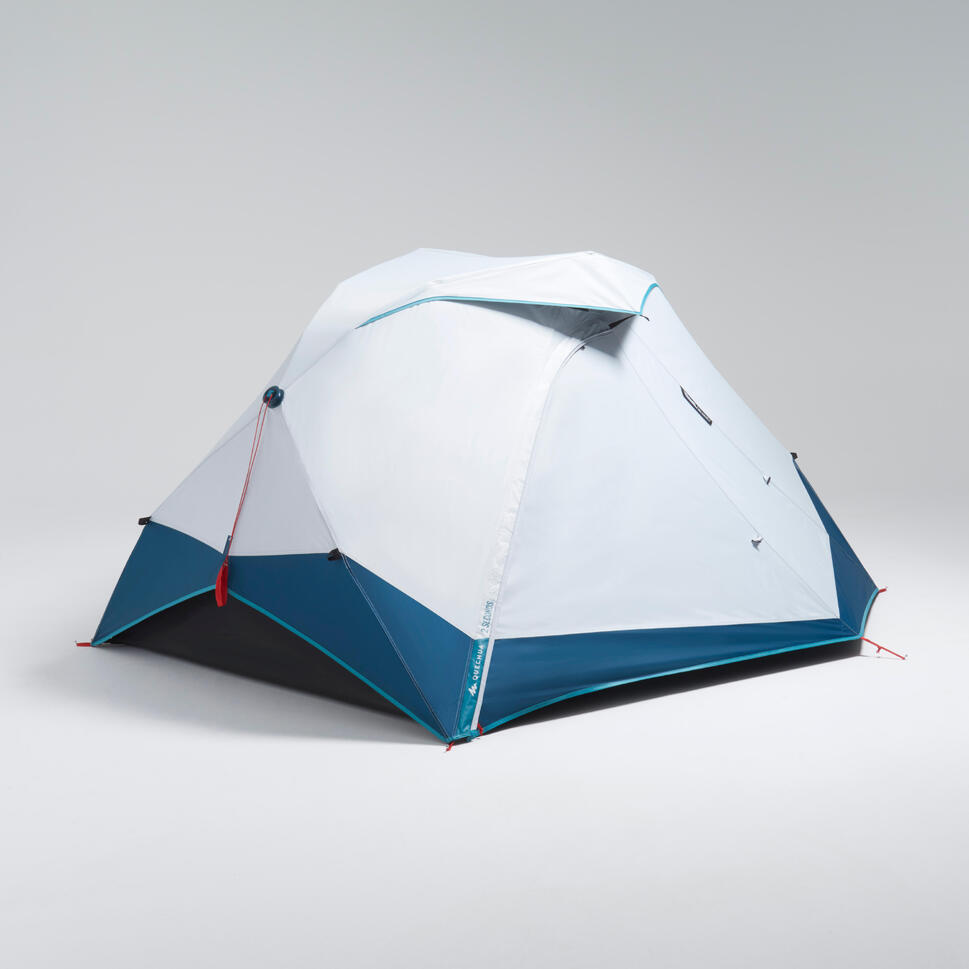 Quechua 2 Second Easy Fresh & Black Waterproof Pop Up Camping Tent 2 Person