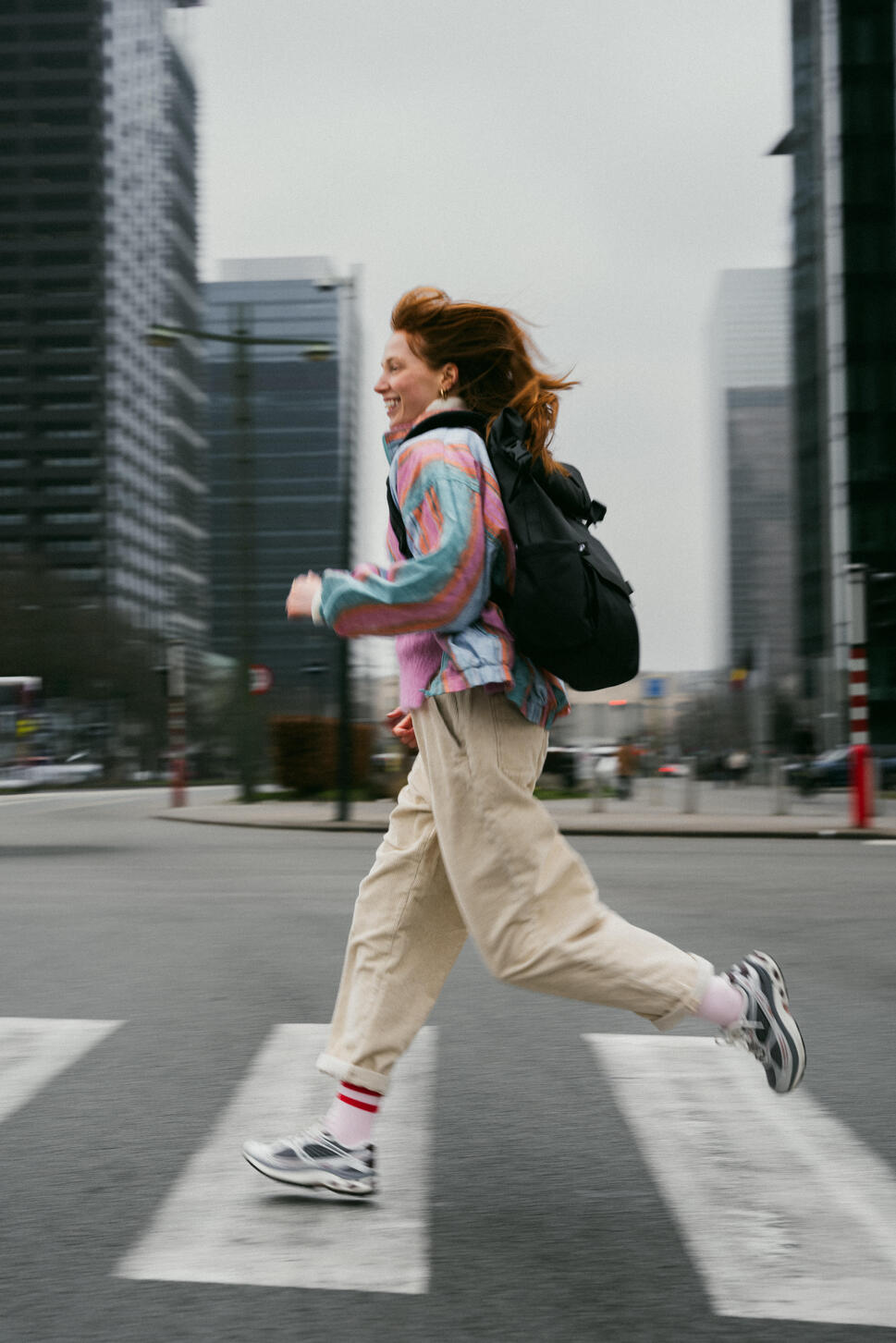 Roll-top backpack with laptop pocket, Commute 900 29L