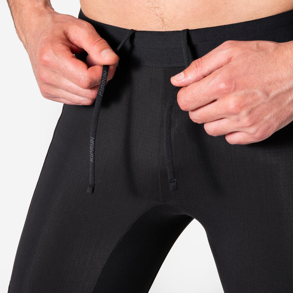 KIPRUN Run 500 Warm Men's Running Tights - Black