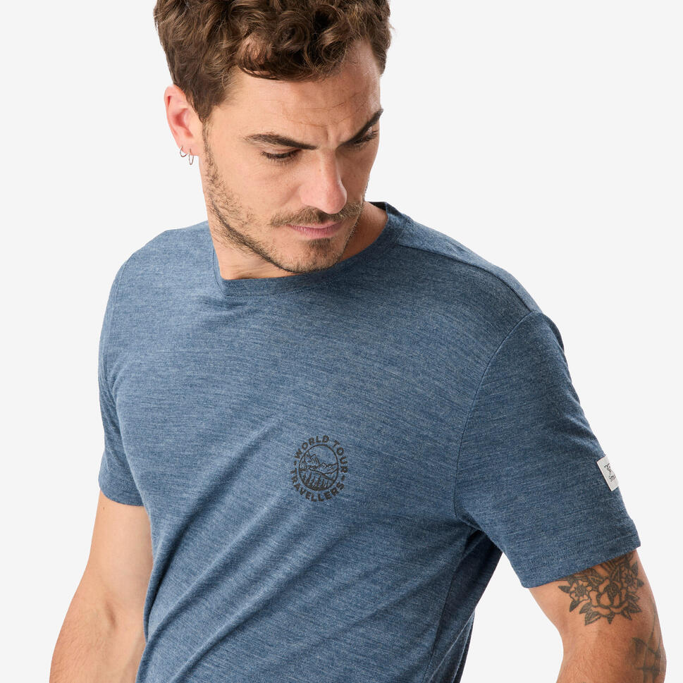 SIMOND Men's Travel 500 Merino Wool T-Shirt