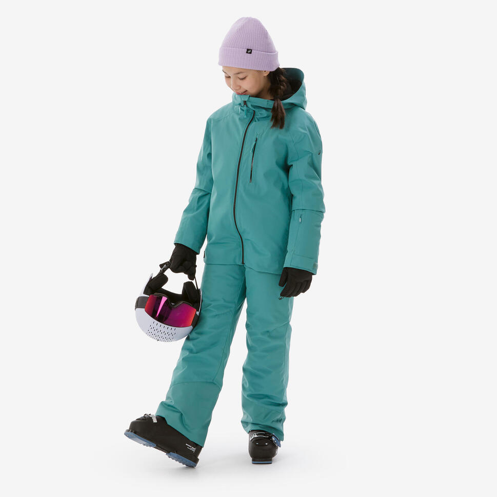 Quechua Kids’ 500 Insulated and Waterproof Ski Jacket 500, 6-14 years
