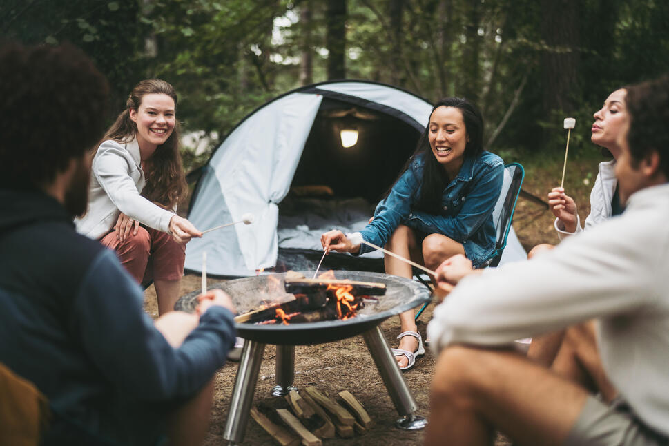 Quechua 2 Second Fresh & Black Waterproof Pop Up Camping Tent 3 Person