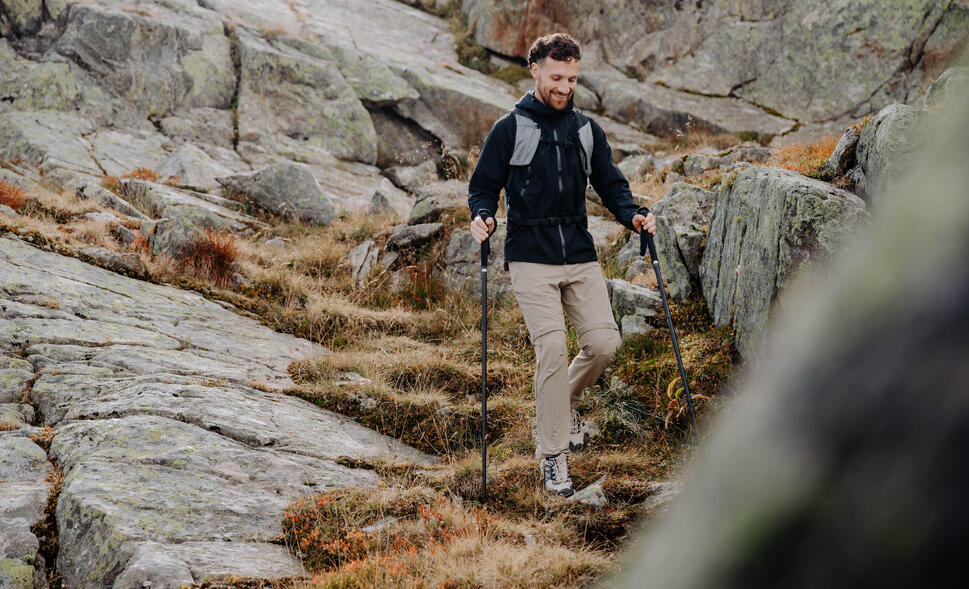 Quechua Men's MH500 Waterproof Hiking Jacket