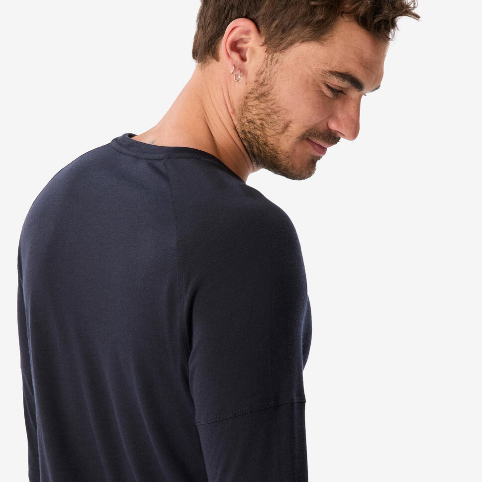 Simond Men's Long-Sleeved Merino Wool Shirt