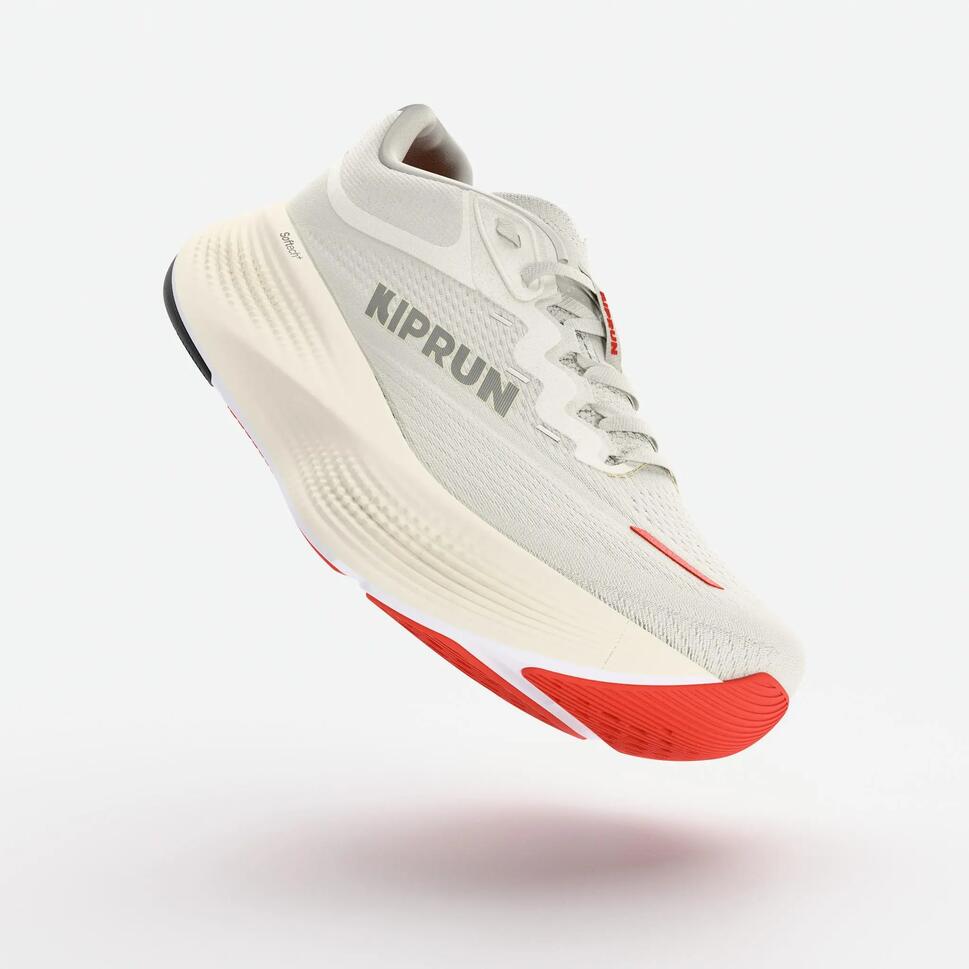 Kiprun Kipride Max Men's road running shoes - White/Orange