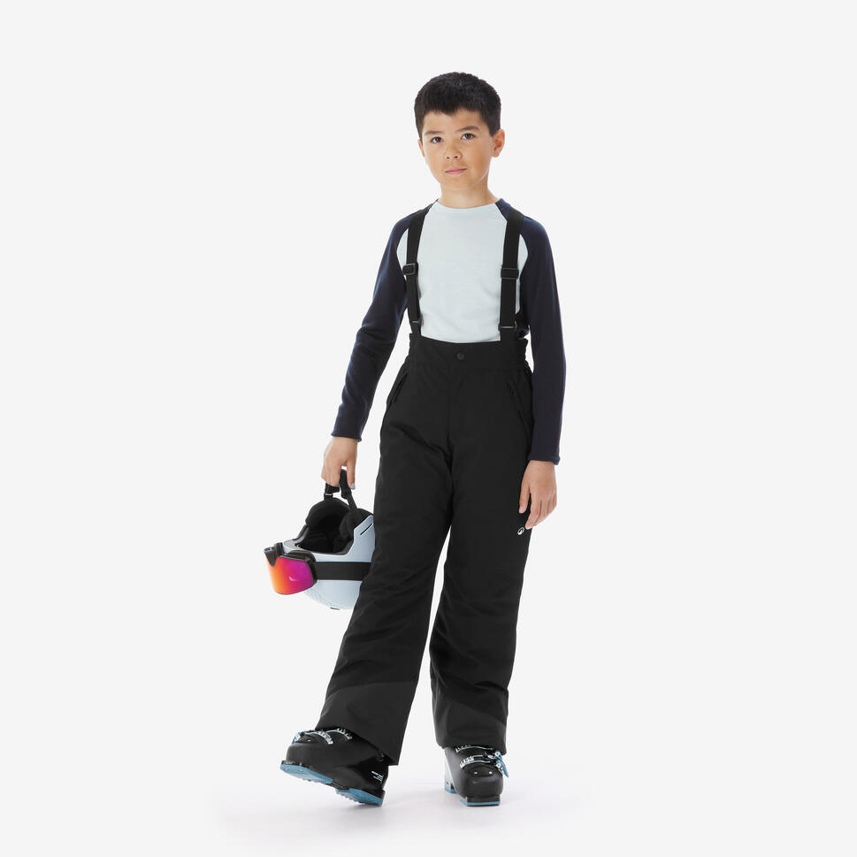 Quechua Kids' 500 Insulated Waterproof Ski Trousers 6-14 Years