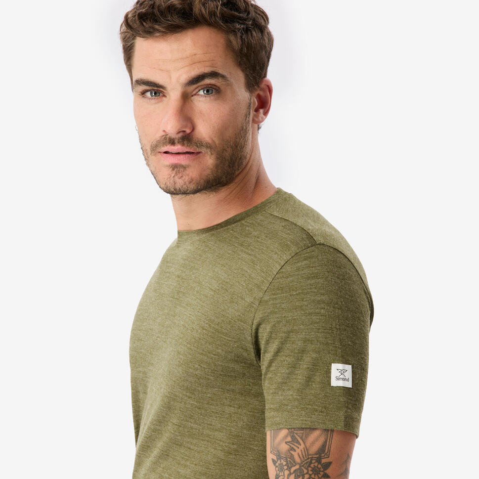 SIMOND Men's Travel 500 Merino Wool T-Shirt