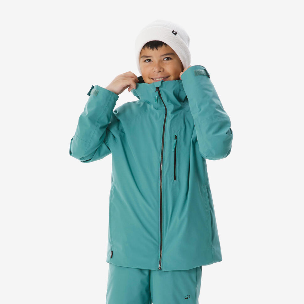 Quechua Kids’ 500 Insulated and Waterproof Ski Jacket 500, 6-14 years