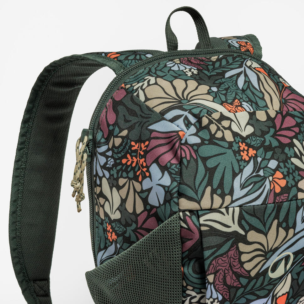 10 L hiking backpack, Arpenaz 100 - Flower