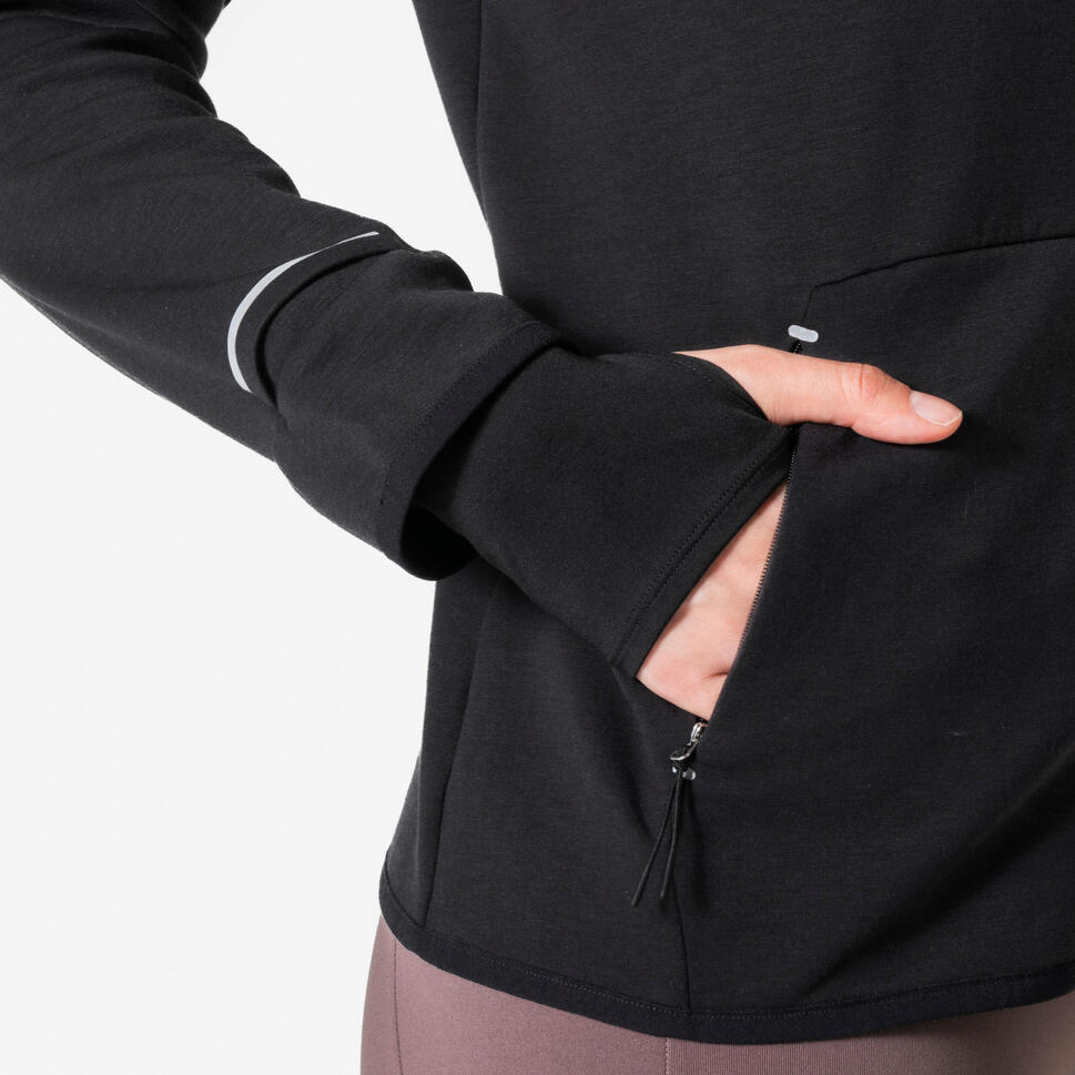 Kiprun Women's Run 500 Warm Running Jacket