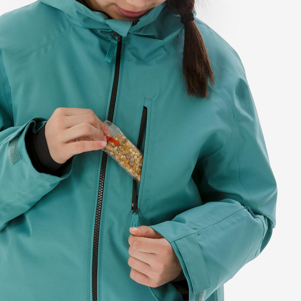 Quechua Kids’ 500 Insulated and Waterproof Ski Jacket 500, 6-14 years