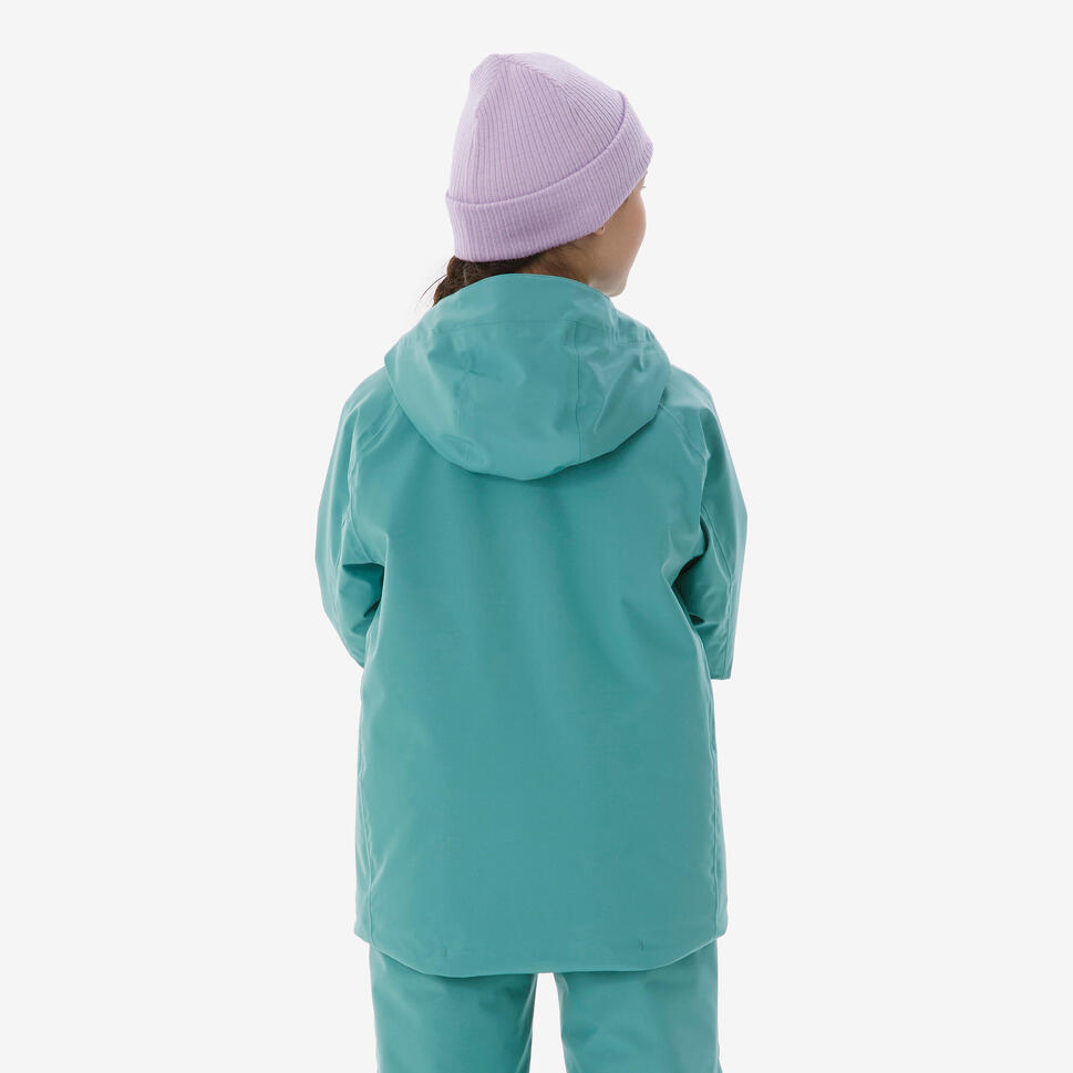 Quechua Kids’ 500 Insulated and Waterproof Ski Jacket 500, 6-14 years