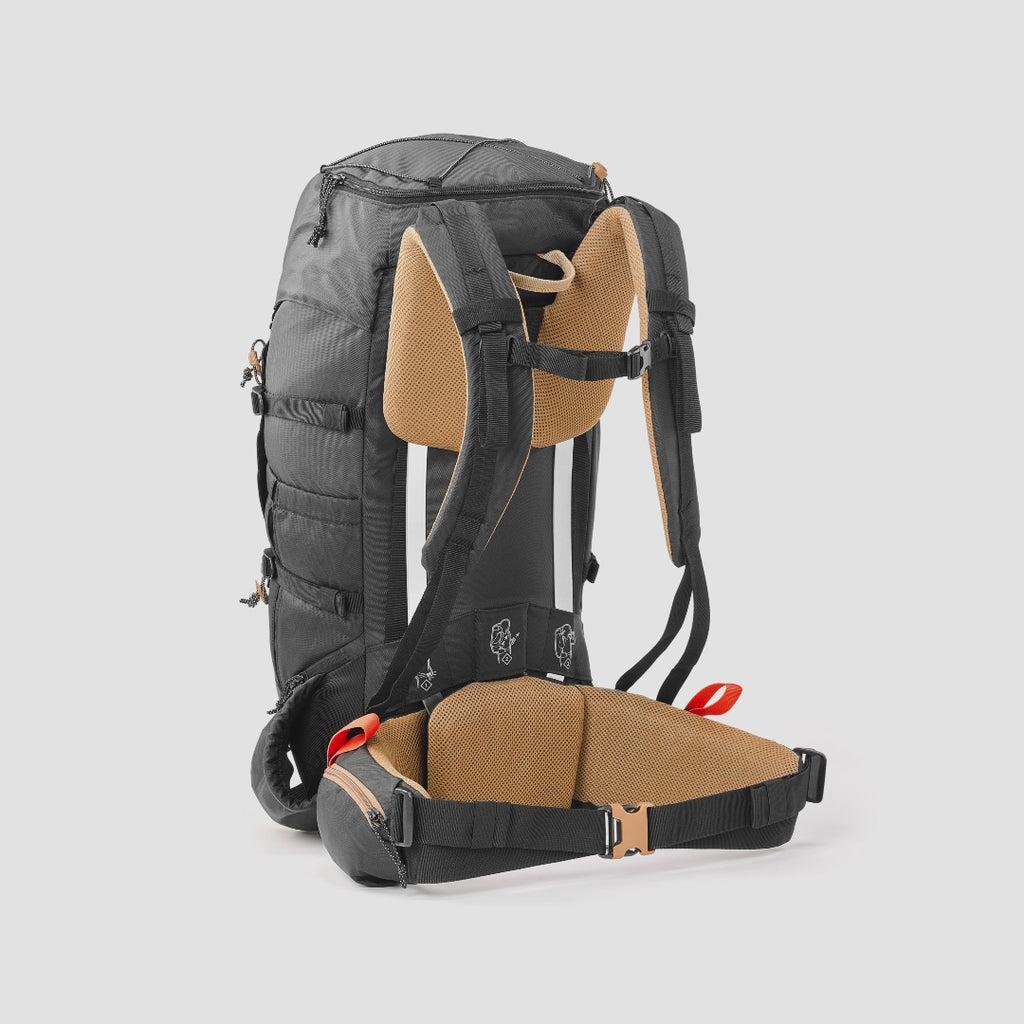 Simond Men's MT100 Easyfit 50 L Backpacking Pack