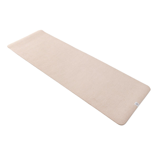 Standard Thickness Natural Jute Rubber Yoga Mat with Carrying Strap 4m