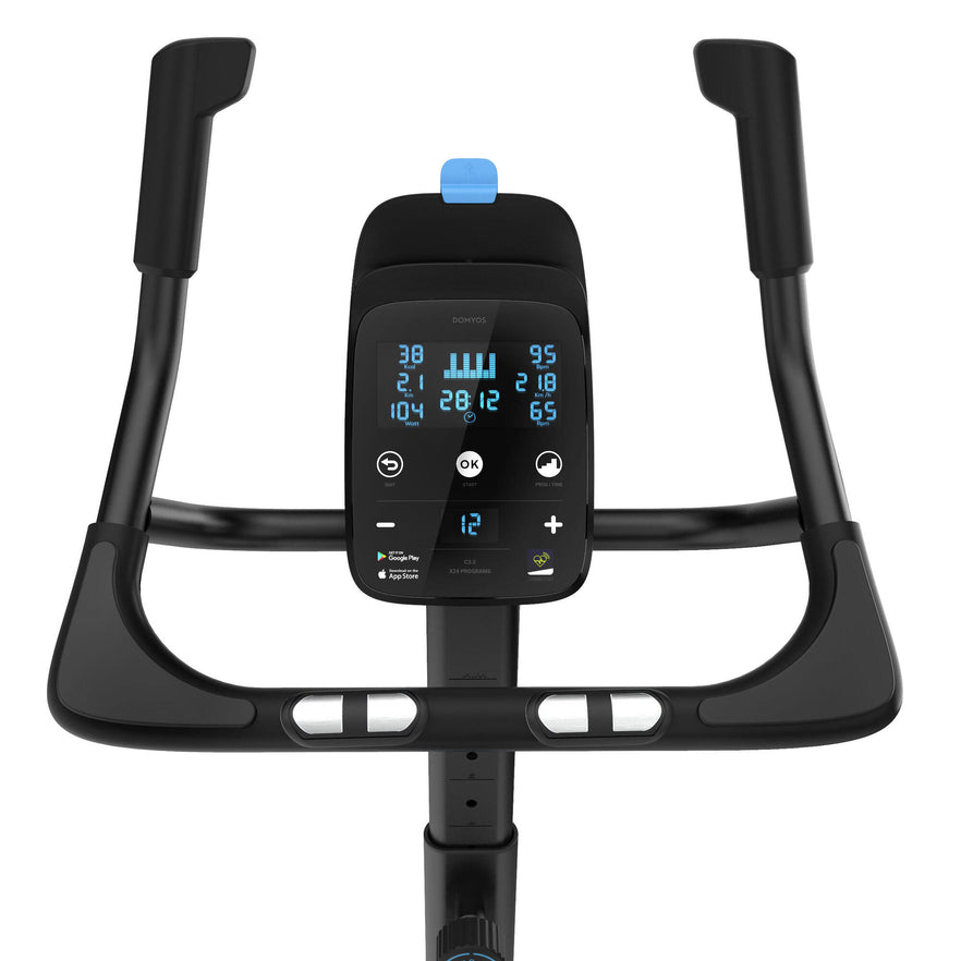 EB900 Self Powered Smart Connect Indoor Stationary Exercise Bike Decathlon